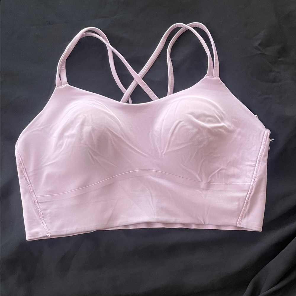 Lululemon Lavender Frost ‘Like A Cloud’ Longline Bra